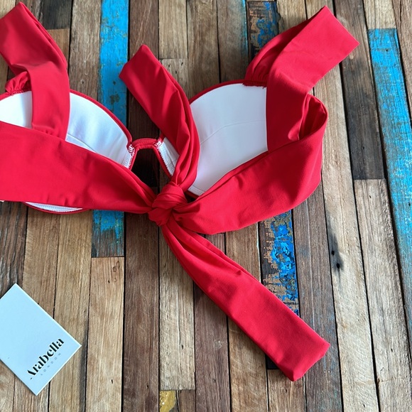 Arabella London Modern Bustier Swim Top Sz XXS (32B / 34A / 30C) - Picture 5 of 8